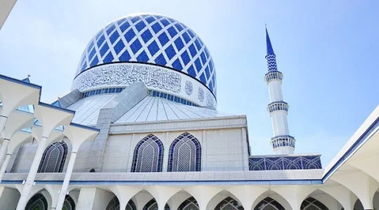 ブルーモスク_スルタン・サラフディン・アブドゥル・アジズ・シャー・モスク